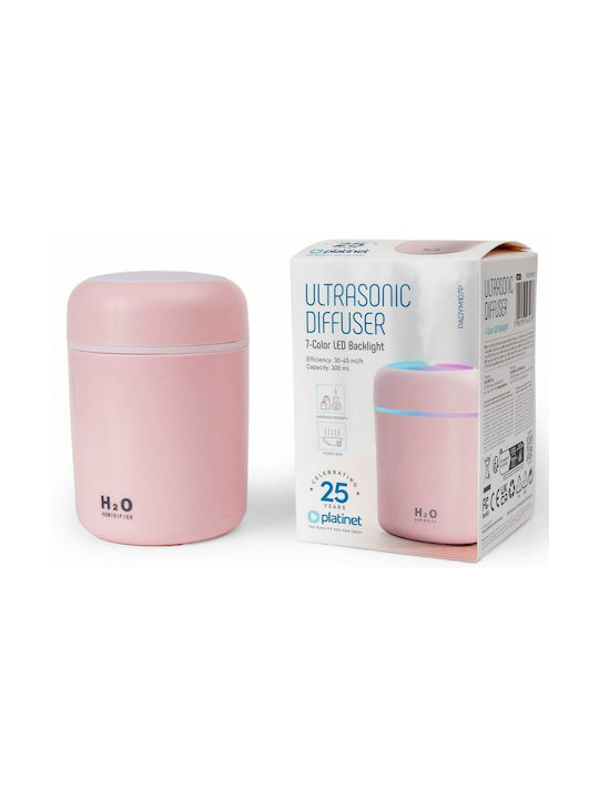 Omega LED Устройство За Ароматерапия Розово 300ml PADYM107P