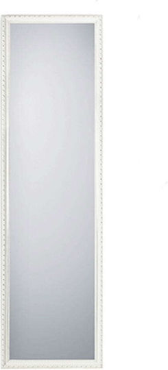 Mirrors & More Rectangular White Floor Mirror 160x34cm