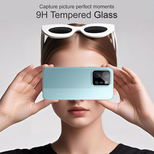 Xiaomi Poco C85 4g 171mm 173mm Imak Tempered Glass Rear Camera Lens Protector Black Edition