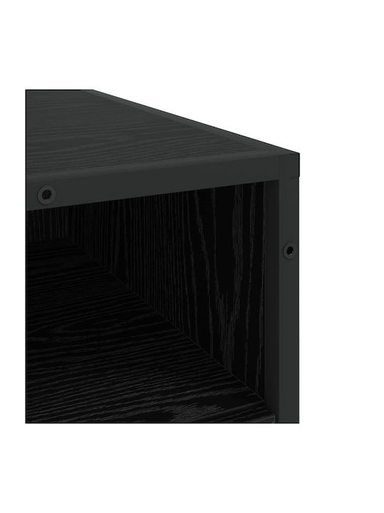 Kommode Schlafzimmer Holzschatten Schwarz 70x41x70cm