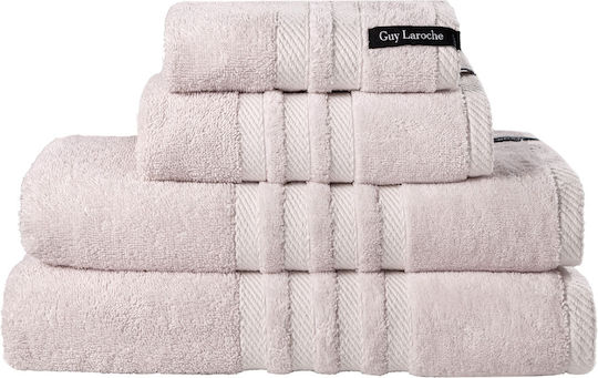 Guy Laroche Badehandtuch Bonus 90x150εκ. Pudra Gewicht 560gr/m²
