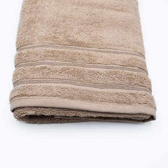 Sidirela Bath Towel Line 80x160cm Beige Weight 550gr/m²