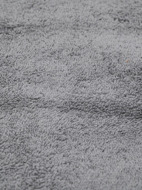 Sidirela Πετσέτα Σώματος Line 70x140εκ. Light Grey Βάρους 550gr/m²