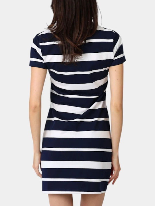 Nautica Sommer Mini T-Shirt Damenkleid Dunkelblau