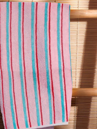 Palamaiki Face Towel Towels Collection 50x90cm Lilac Weight 550gsm