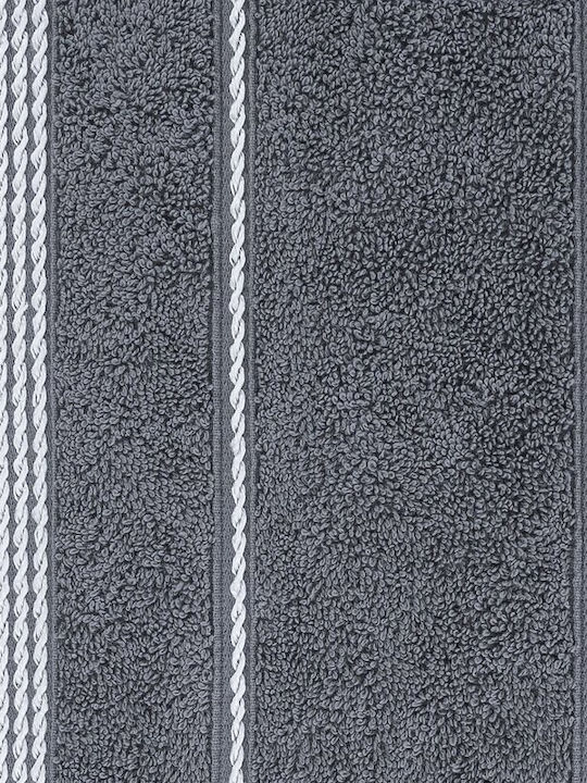 Eurofirany Prosop de mână 30x50cm. Gri Greutate 500gr/m²