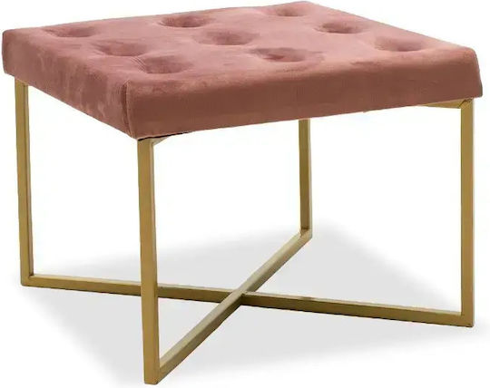 Scaune Camera de zi Tapițat cu Țesătură Dash Cream-gold 35x35x35buc