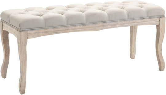 Ταμπουρέ Μπεζ 110x40x48εκ. Ταμπουρέ Μπεζ 110x40x48εκ.
