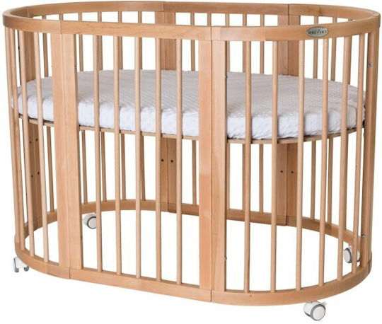 IngVart Crib Mattress Midi with Coconut Fiber 60x120cm