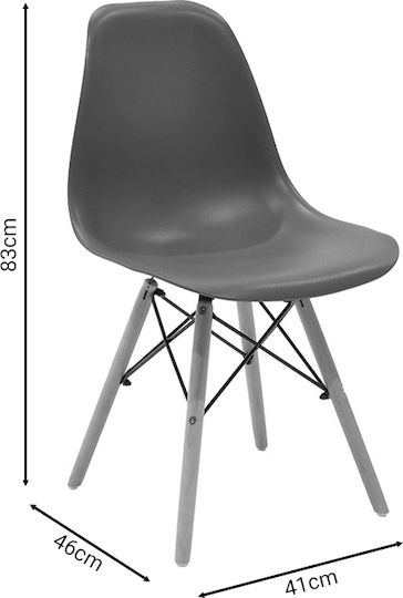 Masă de Bucătărie Julita cu 4 Scaune 120x75cm