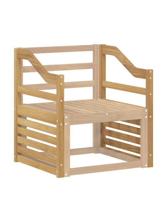 Gartenstühle Hölzernes Weiße 2 Stück
