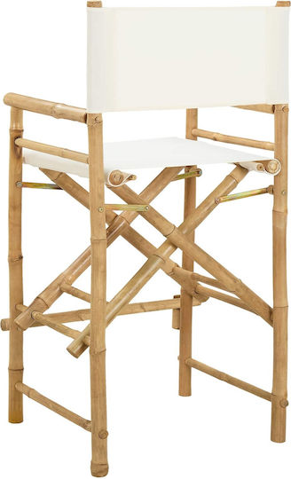 Wooden Director Chair Brown 2 Pieces