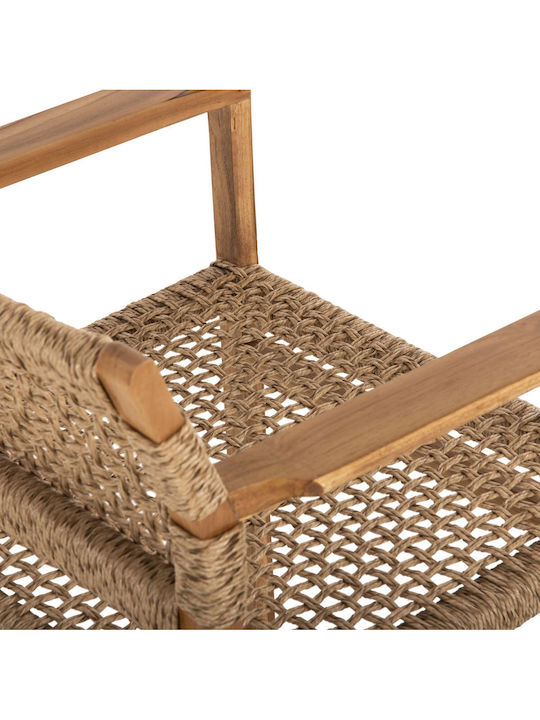 Fotoliu de exterior Lemn TEAK 61x53x76cm
