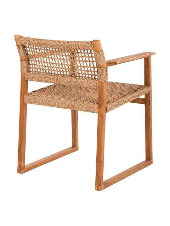 Fotoliu de exterior Lemn TEAK 61x53x76cm