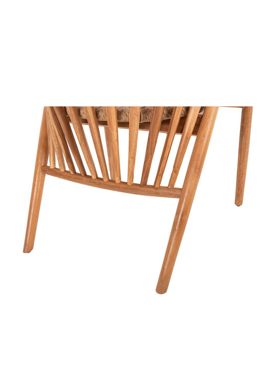 Fotoliu de exterior Lemn TEAK 60x63x82cm