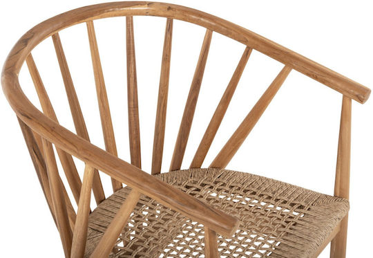 Fotoliu de exterior Lemn TEAK 60x63x82cm