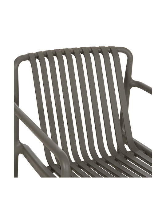 Gartenstühle Polypropylen Lounge Olive Grün 66x77x76cm