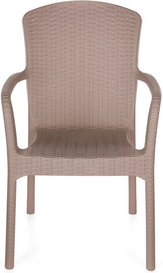 Chair Turin Cappuccino 43x40x86cm
