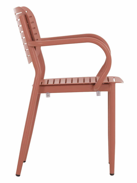 Gartenstühle Aluminium Terracotta 56x58x80cm