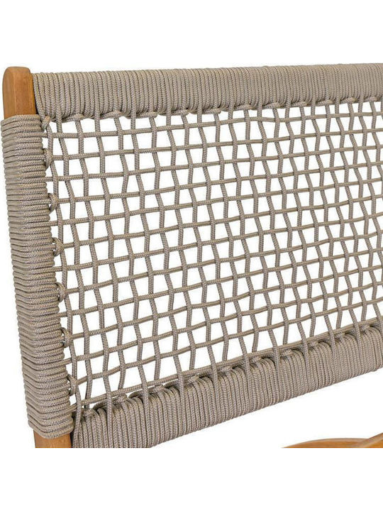 Fylliana Gartenstühle Hölzernes Beige 72x60x75cm
