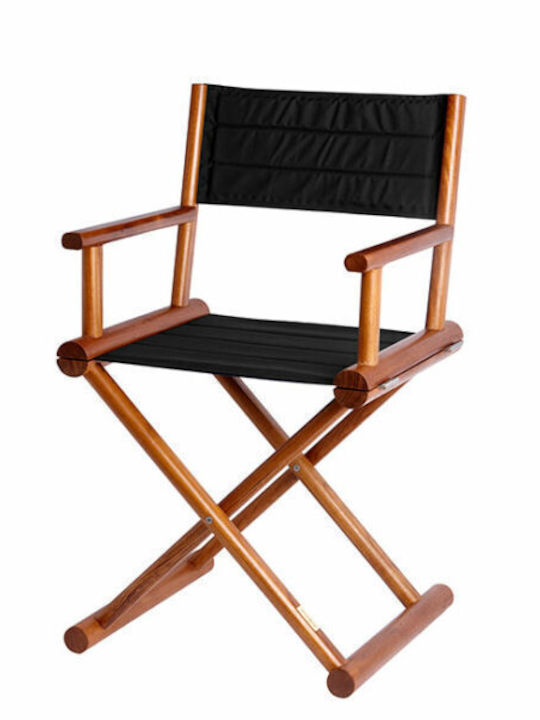 Director Chair Wooden Black