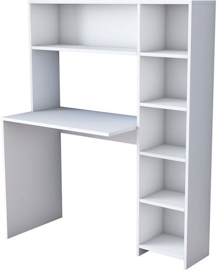 Γραφείο Rani με Βιβλιοθήκη 113.2x40x141.8εκ. Γραφείο Rani με Βιβλιοθήκη 113.2x40x141.8εκ.