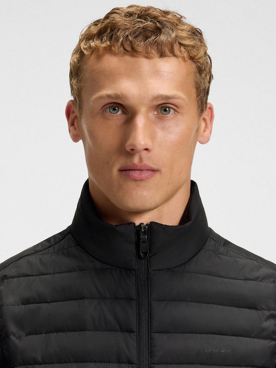 Без ръкави Яке Puffer Водоустойчиво Черен