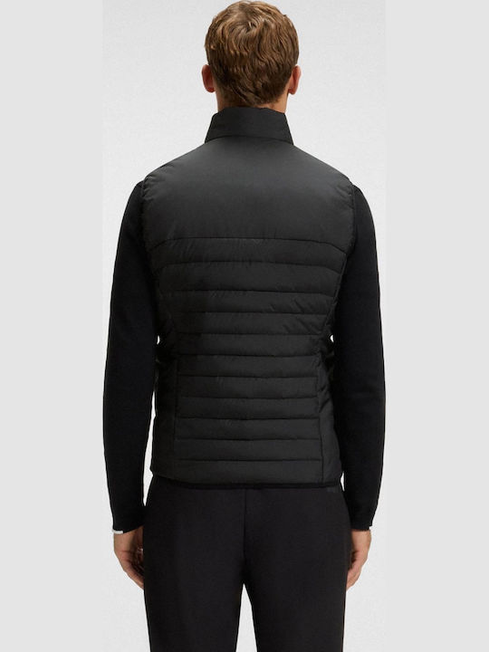 Без ръкави Яке Puffer Водоустойчиво Черен