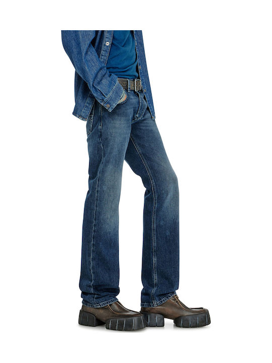 1985 Larkee Men's Jeans Pants Regular Fit Blue