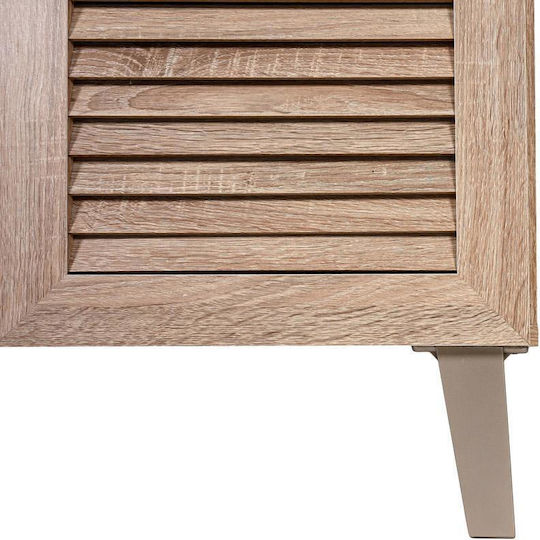 Suport pentru pantofi FP-04LVP cu 4 Rafturi Sonoma L112.4xW36.8xH74.5cm