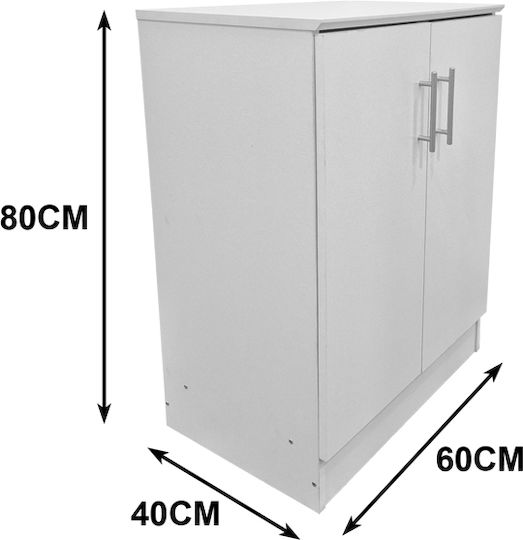 Dulap Pentru Pantofi Din Lemn Souken 60x40x80cm
