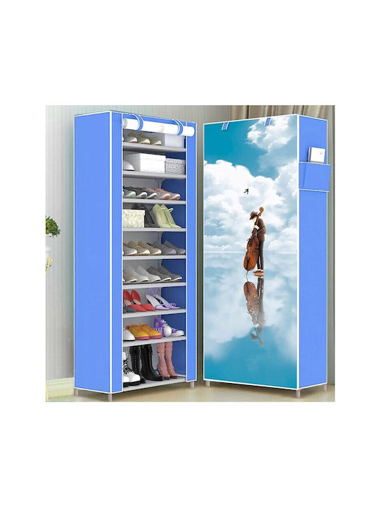 Υφασμάτινη Παπουτσοθήκη Ο Μουσικός 30x60x160cm