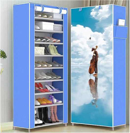Fabric Shoe Organizer Musician 30x60x160cm 21874-700-50-46 Fabric Shoe Organizer Musician 30x60x160cm 21874-700-50-46