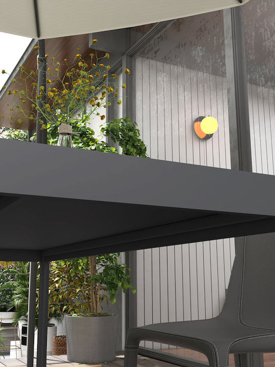 Masa pentru spații exterioare Aluminiu Gri închis 145x90cm