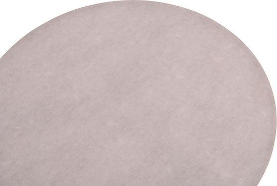Трапезна Маса За Външно Пространство С Метална Рамка Dosun Бяла 120x120x75.5см