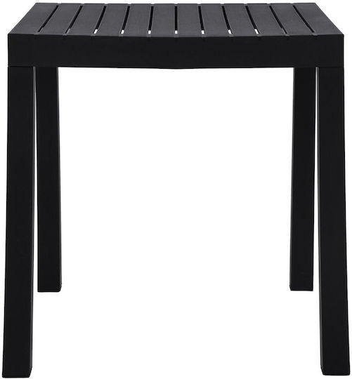 Τραπέζι Μπαρ Dalton 72x72x74 Μαύρο Τραπέζι Μπαρ Dalton 72x72x74 Μαύρο