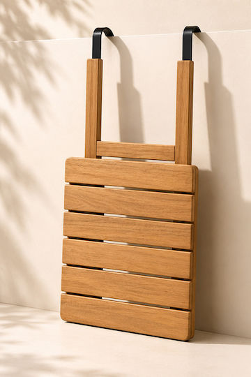 Table for Small Outdoor Spaces Made of Acacia Foldable 40x42x60cm