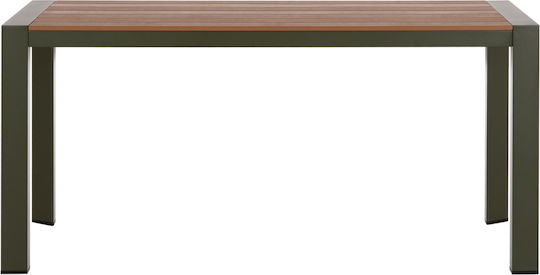 Garten- und Terrassentisch Aluminium Goya 160x80x75cm