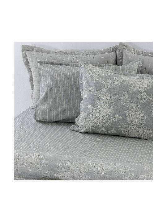 Palamaiki Set Pillowcases Oxford Gray 52x72cm