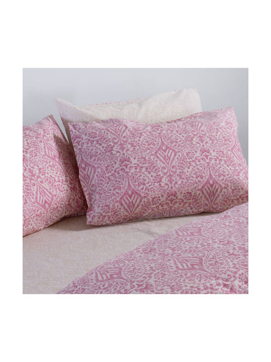 Nef-Nef Homeware Homeware Pillowcase with Envelope Cover Berry 52x72cm