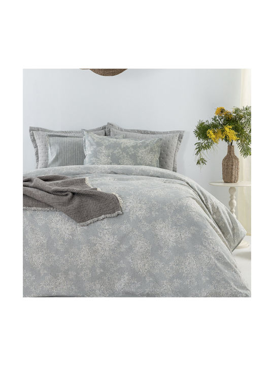 Palamaiki Set Pillowcases Oxford Gray 52x72cm