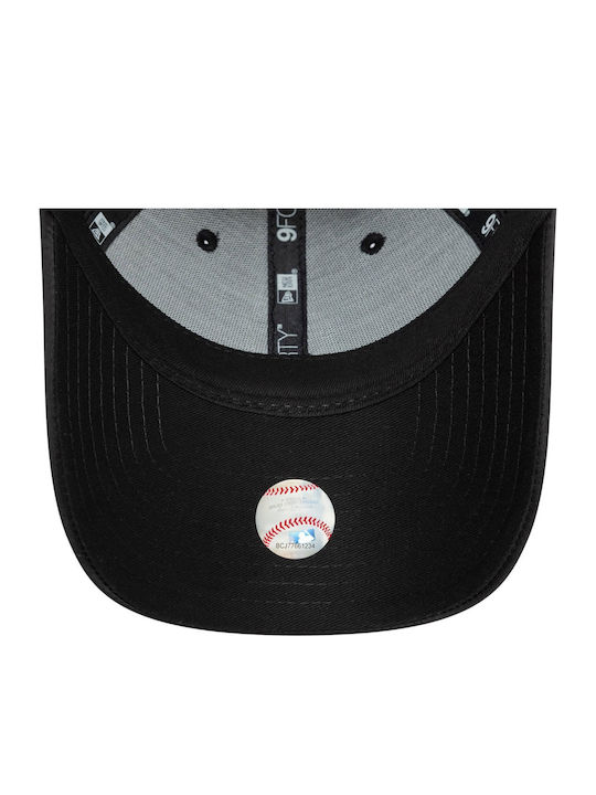Șapcă reglabilă New Era MLB New York Yankees Satin 9Forty Negru
