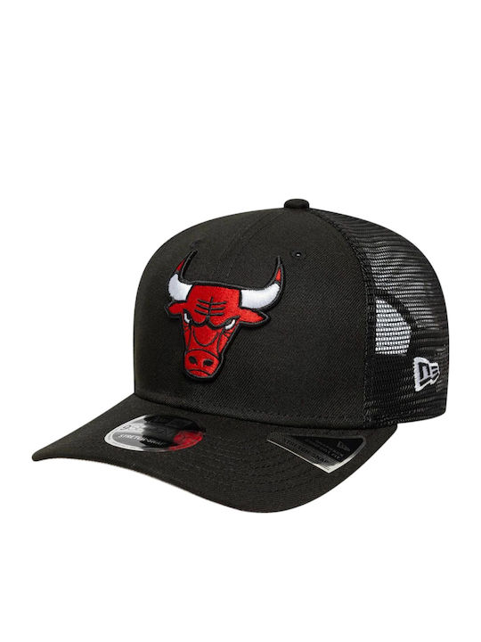 New Era Chicago Bulls 9seventy Stretch-Snap Eg Trucker Cap Offizielle Teamfarbe Hut
