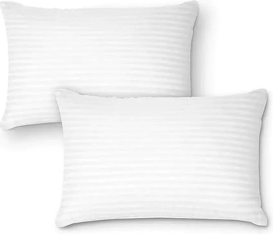 Rippen Weißes Kissenbezug 170 Fäden 45 X 65 cm 80 Stück Rippen Weißes Kissenbezug 170 Fäden 45 X 65 cm 80 Stück