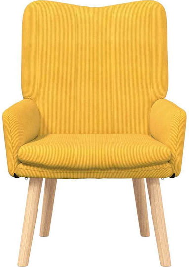 Sessel Light Yellow 63x67x94cm