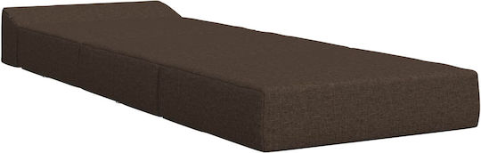Multifunctional Bean Bag Chair Brown Sofa 200x70cm