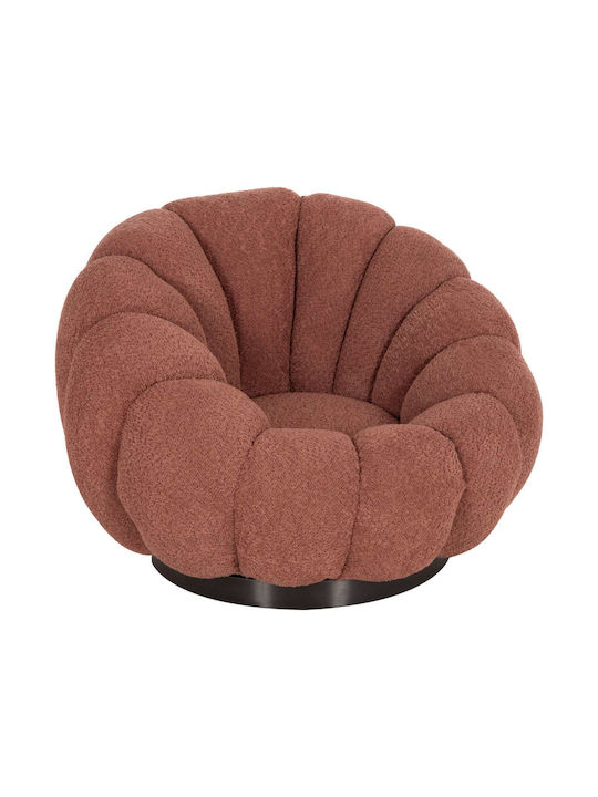 Sessel Drehbar Pink 90x93x65cm