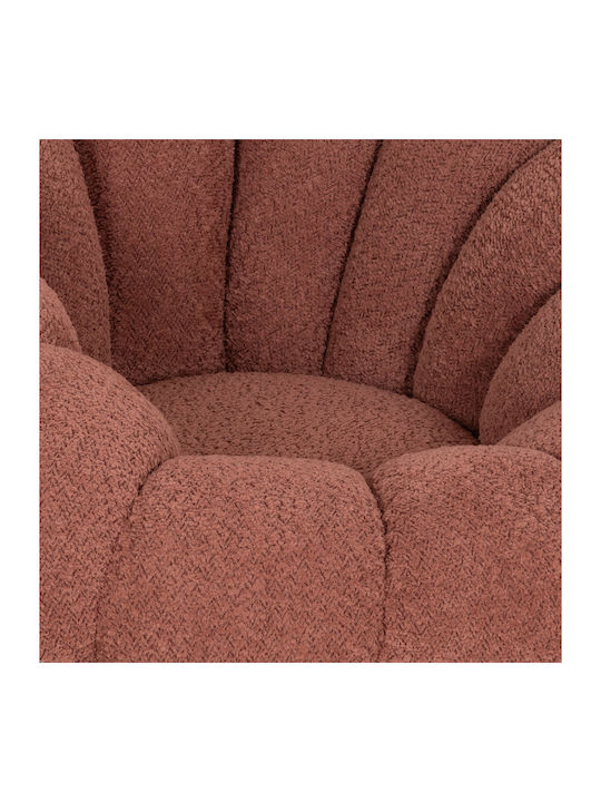 Sessel Drehbar Pink 90x93x65cm