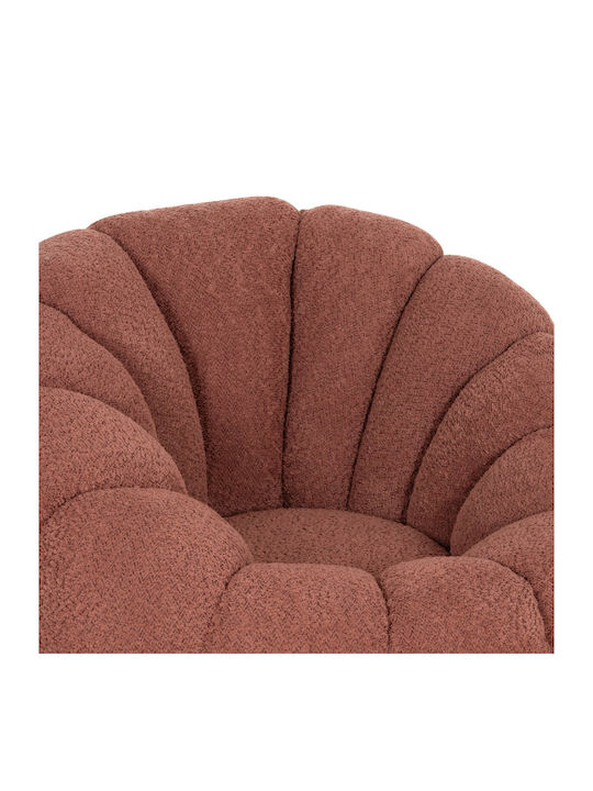 Sessel Drehbar Pink 90x93x65cm