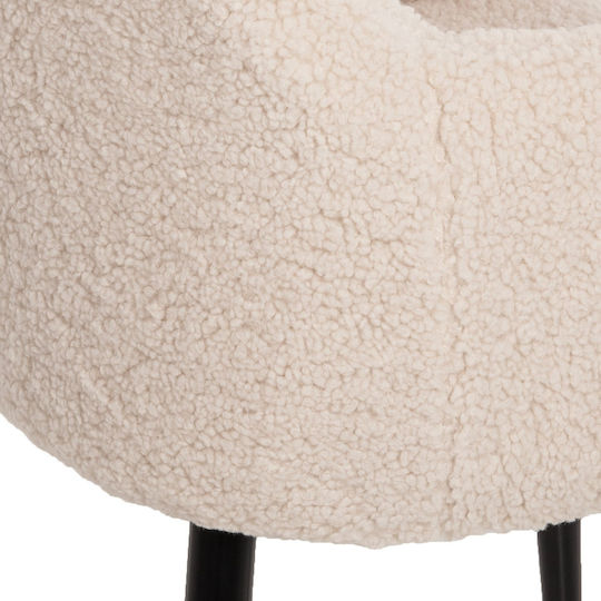 Teddy Sessel White 57x55x87cm